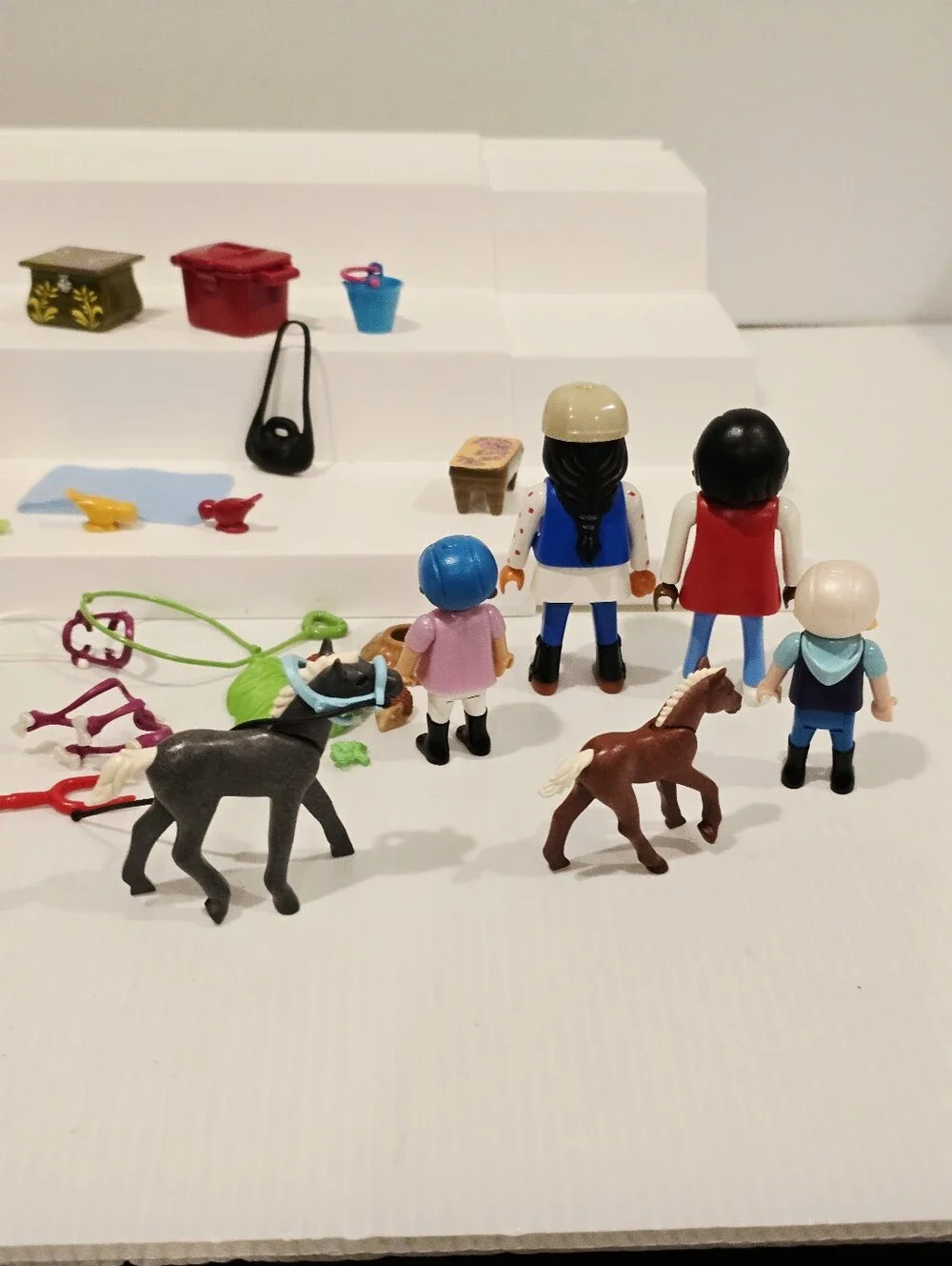 Playmobil Pony Farm Animal Figure Set
